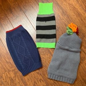 REDUCED‼️ Small Dog Sweaters and Hoodie